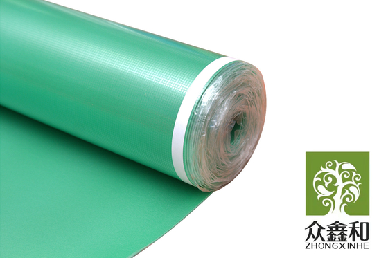 Sound Absorptio 2mm Thick IXPE Foam Underlay Green Underlay For Laminate