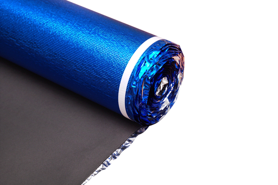 2mm  Non Allergenic EVA Foam Underlayment Blue Aluminum Film Moisture Proofing