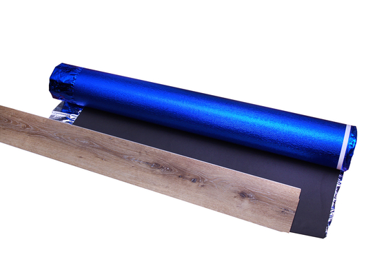 2mm  Non Allergenic EVA Foam Underlayment Blue Aluminum Film Moisture Proofing