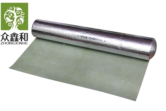 Silver Film High End Rubber Floor Underlayment  Soundproof For Laminate Flooring